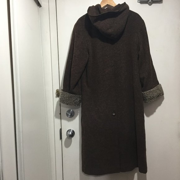 VINTAGE JONES NEW YORK WOOL BLEND COATS SIZE 6/6P - Picture 7 of 12